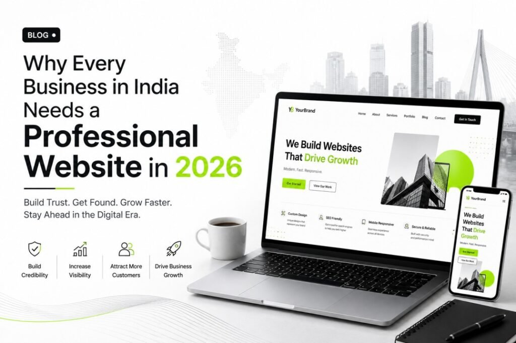 Why Every Business in India Needs a Professional Website in 2026