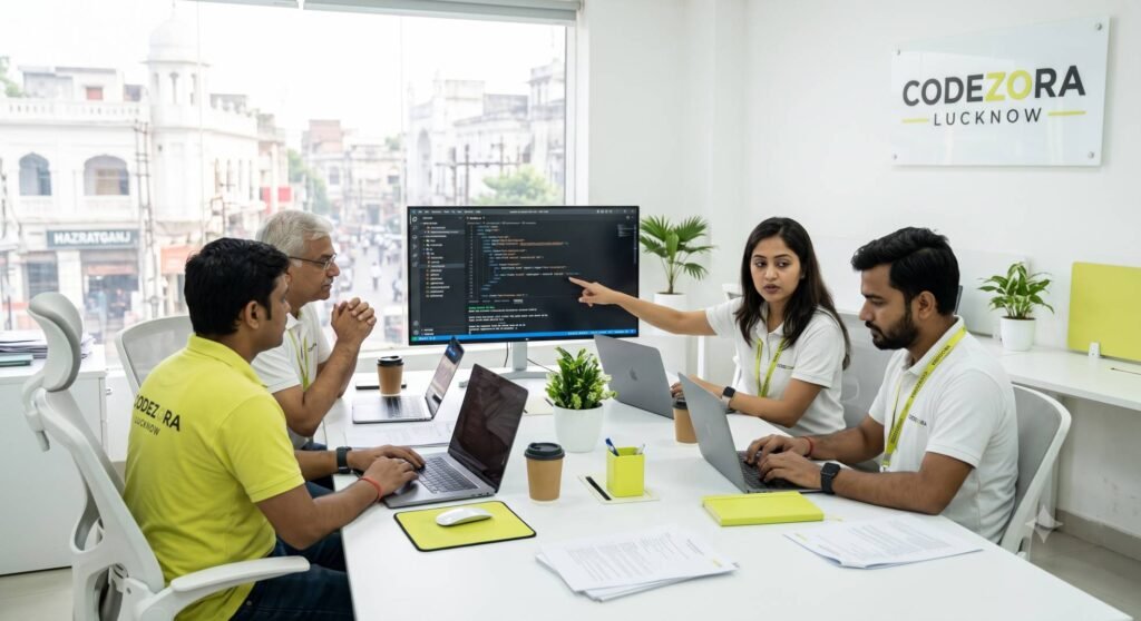 Web Development Company Lucknow | Best Agency 2026 | Codezora